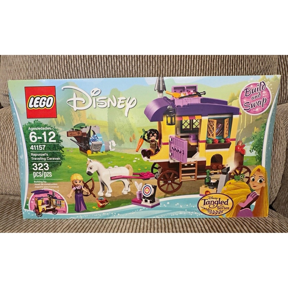 LEGO Disney Tangled 41157 Rapunzel's Traveling Caravan NEW SEALED Retired 2018